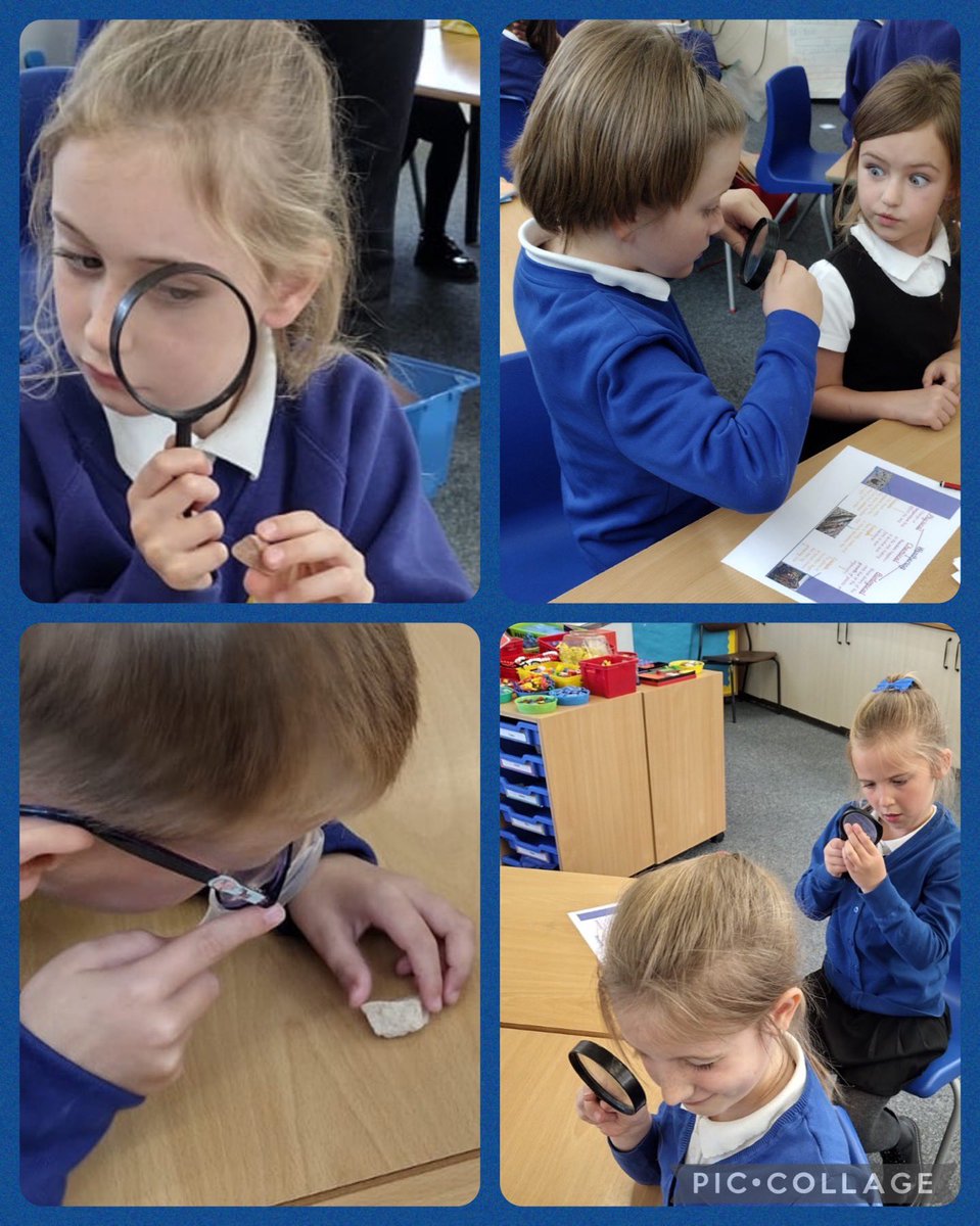 MrBensonTweets's tweet photo. We have been busy examining different types of rock sedimentary, igneous and metamorphic in Science. They learned how different rocks are formed and explored 'are all rocks the same?' @DeltaMacaulay #DeltaScienceLab https://t.co/FSBrjjudQv