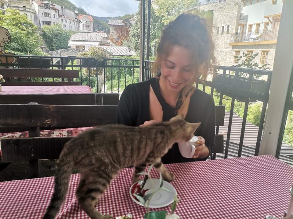 laburrini's tweet photo. Immediately made friends in Mostar. 🥰#mostrip https://t.co/46FRBZiW1Y