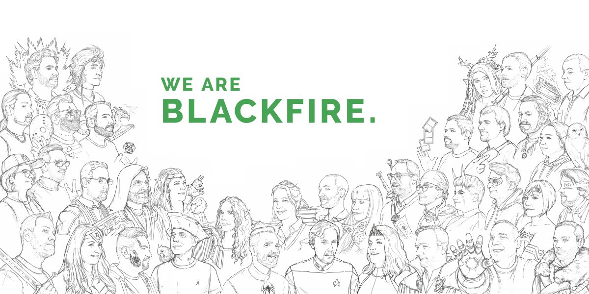 Meet the team! 🤩 With more than 120 members, we are an international and open-minded team where everyone shares the same passion: GAMES! 
Wanna join? Let us know: blackfire.eu/info.php?txt=j…