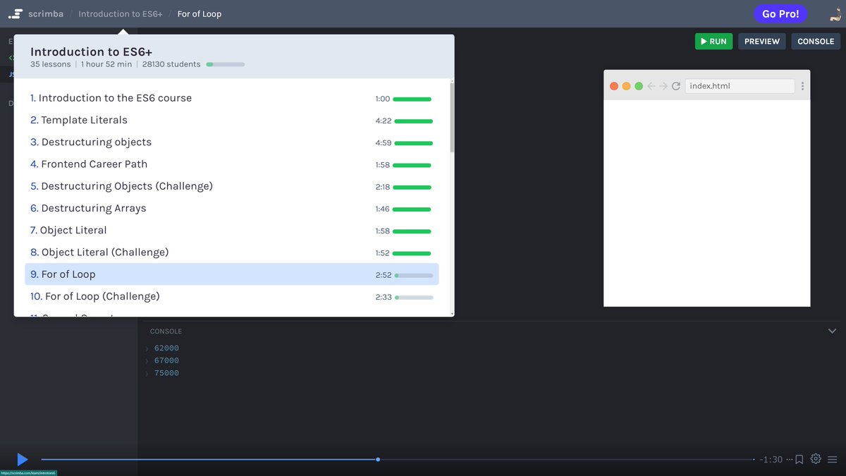 shinenowstudio's tweet image. Day 11 of #100DaysOfCode 

Started #scrimba #JavaScriptES6 !! 

#100DaysOfCodeChallenge #WebDev #coding #webdevelopment #buildinpublic #learninpublic