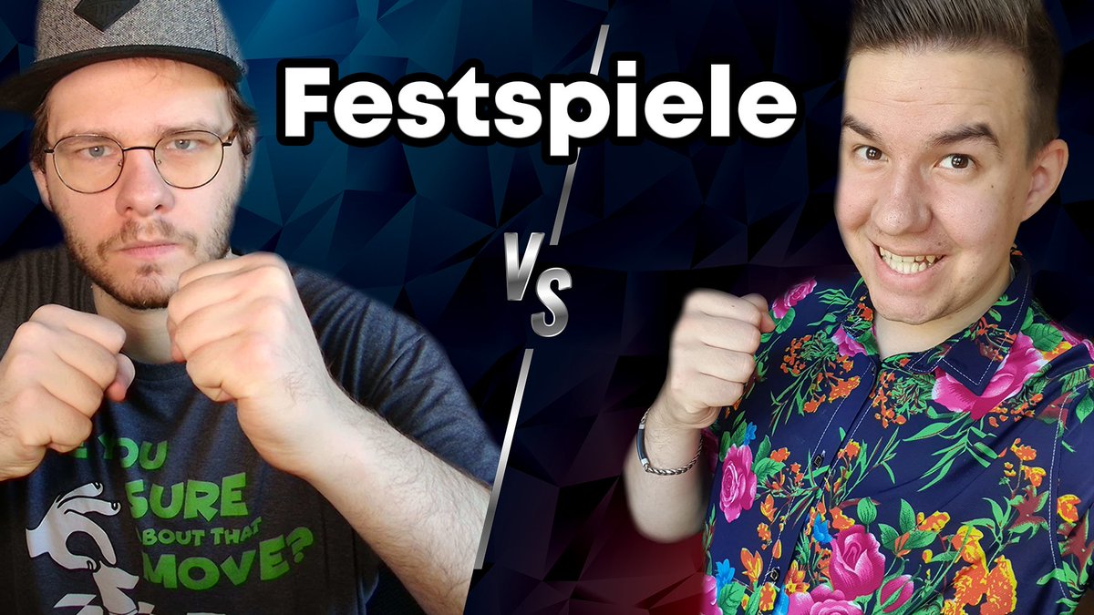 Sonntag 16:00Uhr #Festspiele gegen <a href="/Noserino_/">Noserino</a> 
PauseChamp das Team hat schon gesagt, es wird absolut nice Spiele geben. Es wird soooo geil Pog