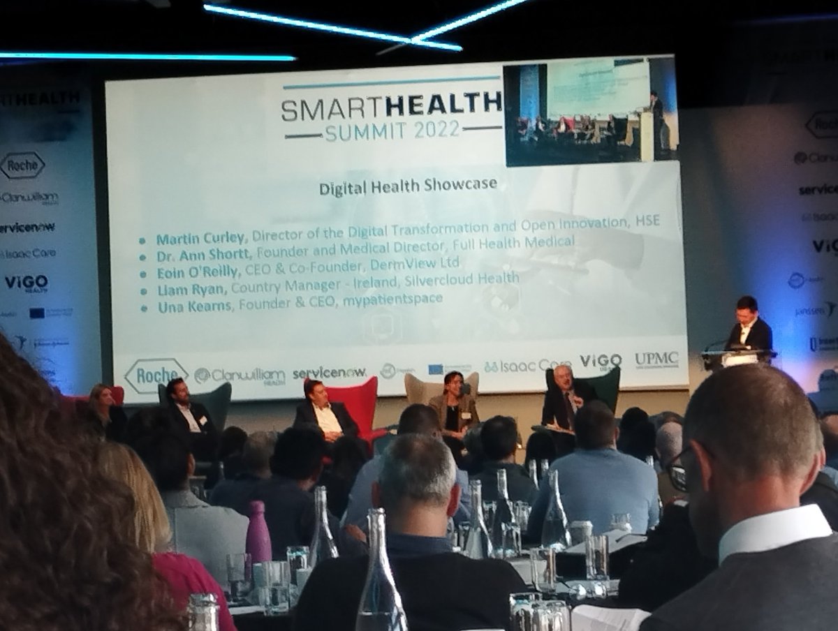 clare_clewis's tweet photo. @liamryan @SilverCloudH @Health_Summits #HealthSmart speaks of the modernisation of approaches to care using technology to provide early intervention at the lowest complexity & to truly connect with patients to become part of their world https://t.co/oBczzZEj2u