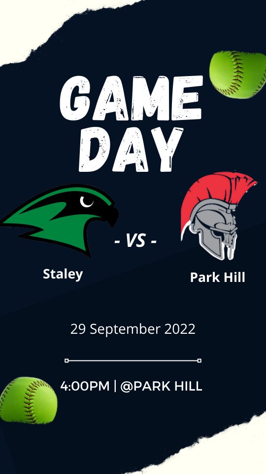 N2Sports Staley (@n2sportsstaley) on Twitter photo Game-day for the Lady Falcons Thursday September 29th!! Show out to Park Hill at 4pm to support our Staley Softball team!!
<a href="/Staley_Softball/">StaleySoftball2022</a> <a href="/SHSFalcons/">Staley High School</a> <a href="/TheNestSHS/">The NEST (SHS Student Section)</a> Game-day for the Lady Falcons Thursday September 29th!! Show out to Park Hill at 4pm to support our Staley Softball team!!
<a href="/Staley_Softball/">StaleySoftball2022</a> <a href="/SHSFalcons/">Staley High School</a> <a href="/TheNestSHS/">The NEST (SHS Student Section)</a>