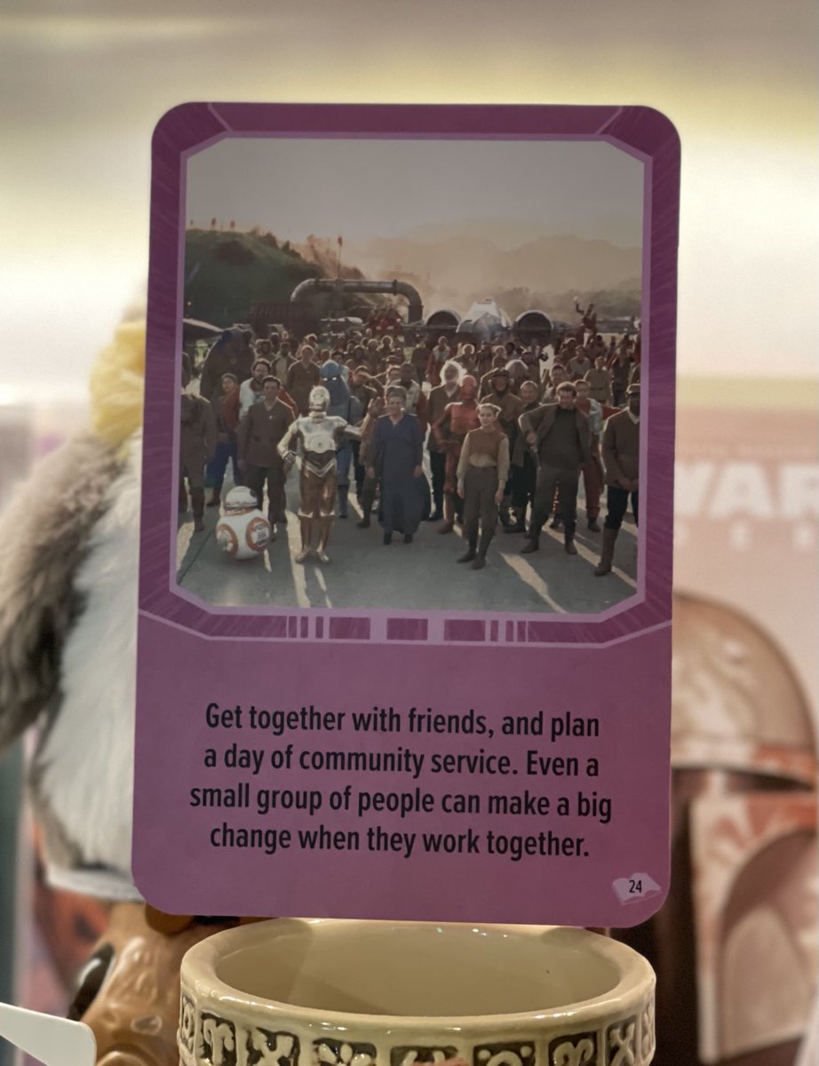 StarWars_77_AF's tweet photo. Get together with friends, and plan a day of community service. Even a small group of people can make a big change when they work together.
#InnerJedi #Humpday #WednesdayThoughts #communityservice https://t.co/QBvncG52nD