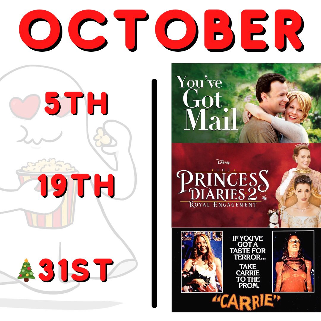 Looking forward to a very spooky October! 👻👻👻👻