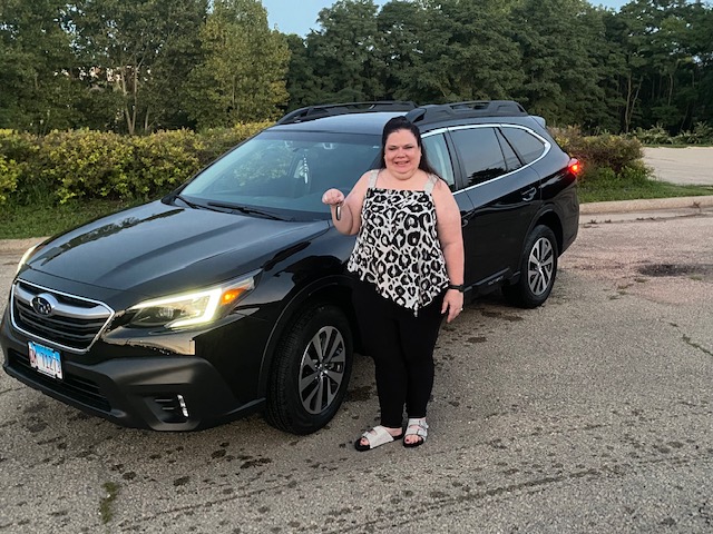 Congratulations to our winner of our 2022 Subaru Outback Car Raffle, Alice Thompson! Thank 
you to all our participants who helped share love and 
support of the QCSO’s Music Education Programs.