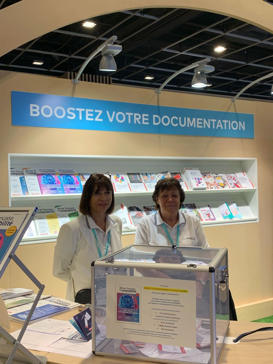 #77èCongrès <a href="/CSOEC/">CNOEC 🚀</a> Paris 2022 - LA REVUE FRANÇAISE DE COMPTABILITÉ #RFC TOUJOURS D’ACTUALITÉ AVEC INTELLIGENCE ARTIFICIELLE :  QUEL IMPACT SUR LE MONDE DU CHIFFRE ? <a href="/LionelCanesi/">LIONEL CANESI</a> <a href="/JLFlabeau/">Jean-Luc FLABEAU</a> <a href="/Guenanen01/">Valentin Guenanen</a>