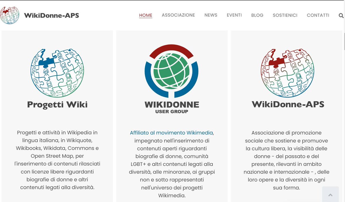 WikiDonne's tweet image. 28.09, WikiDonne - APS compie oggi due anni, tanti auguri a noi 🍾! Associazione no profit che supporta l&apos;omonimo progetto e affiliato @Wikimedia. Scriviamo in @Wikipedia di diversità: donne, LGBT+, minoranze, disabilità, cambiamento climatico🧩 #wikidonne #gendergap #IDUAI2022