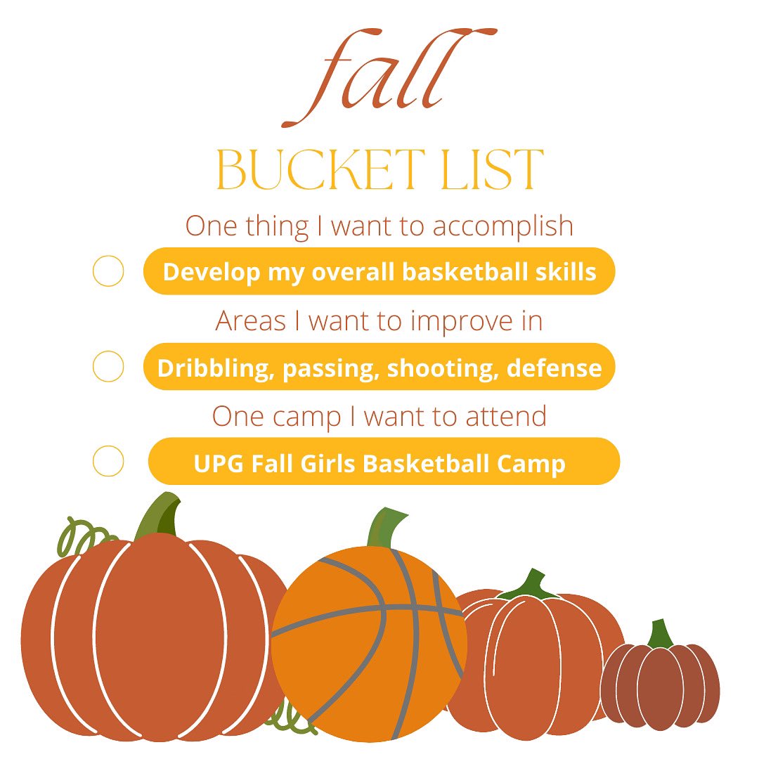 UPG_WBB's tweet photo. Fall Girls Basketball Camp! 🍁
Join us! 
October 23rd, 1st-4th grade
October 30th, 5th-8th grade
$25/camper
Follow the link in our bio! https://t.co/4GcNy8pK6H