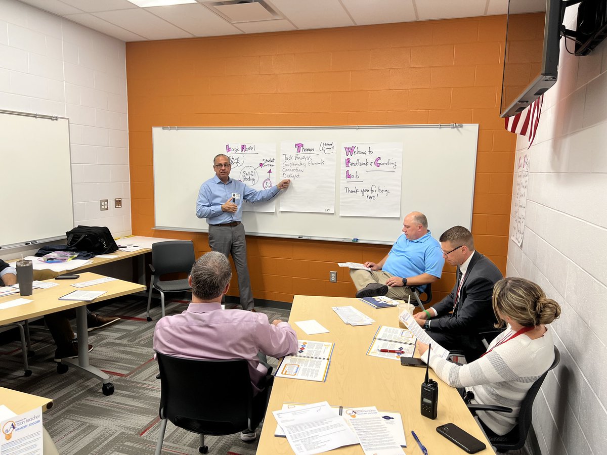 Admin PD part 2 this afternoon. Thank you to Mr. Grimmett @fcsdfreshman for allowing us to visit his classroom! Thank you to Mike Rutherford for leading us today! #FairfieldPride
