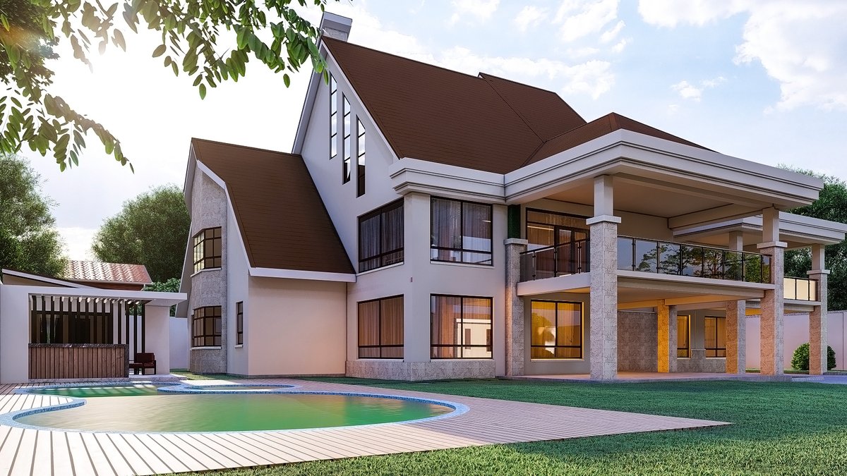ArchitectMwangi's tweet photo. Been a min since I was involved in a rejuvenation 
The 1st intervention here was to free the entry of the 'forest' of columns that stole the show &amp; spoilt the character of this Runda villa
In collaboration with my Ugandan colleague @warethomas, this will be a breath of fresh air https://t.co/p1SAvcDxE9