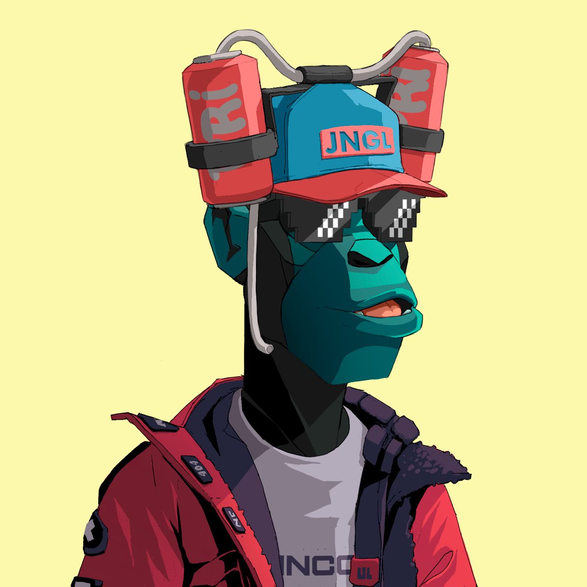 ConstantinoMass's tweet photo. @jimmy_picasso Welcome to the #JNGL ! Thats a SIIIICK primate brotha !
#PRIMISH https://t.co/at33JQoOIr