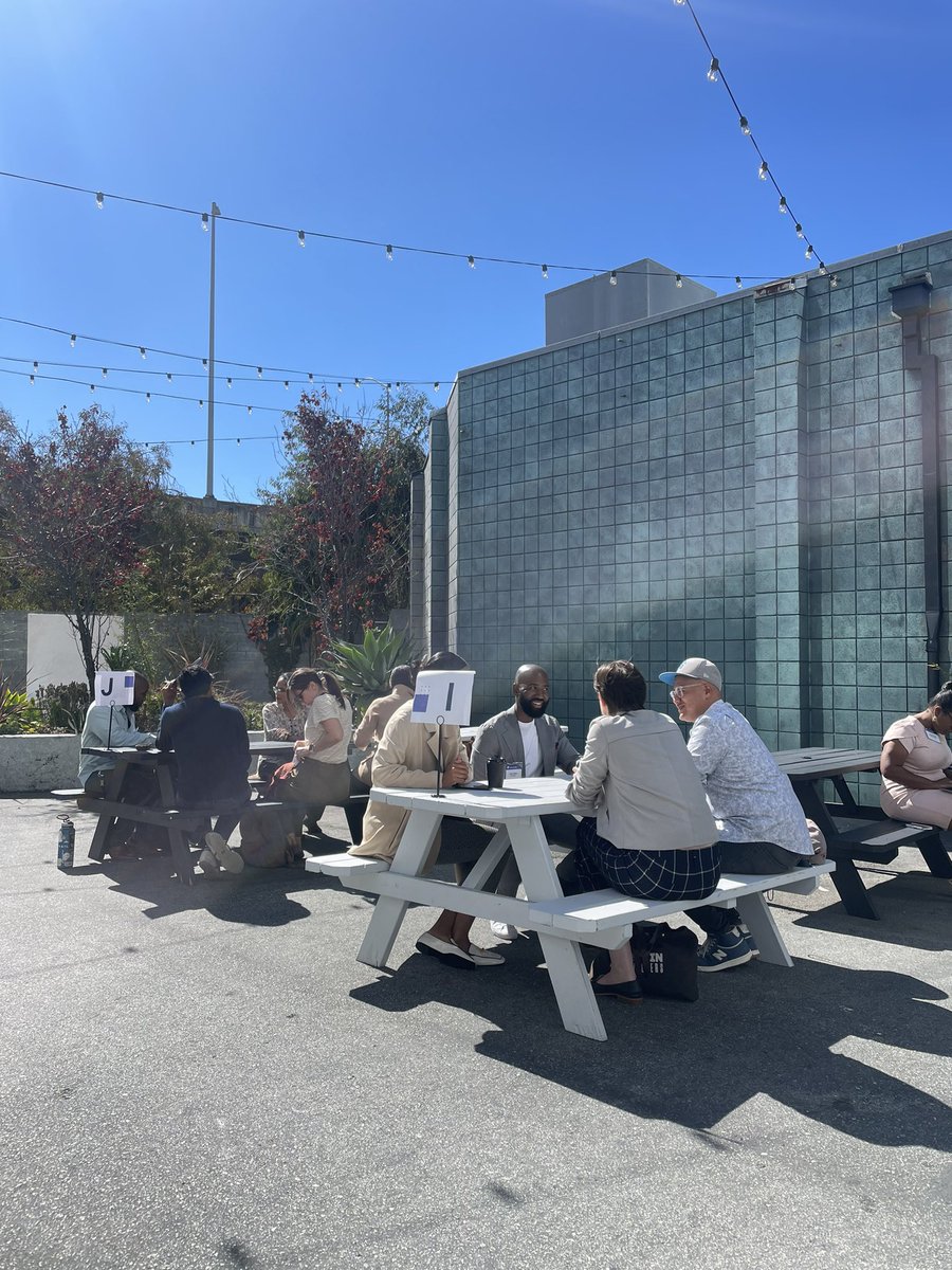 newmediaventure's tweet photo. Starting the day with some breakout groups! #NMVSummit22 https://t.co/3kqH4acORp