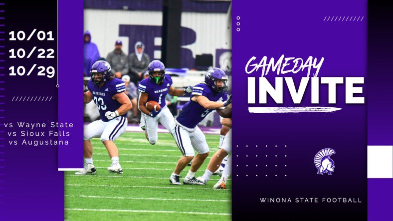 Dylan Hanson (@dylan_hanson16) on Twitter photo Thank you <a href="/WinonaState_FB/">Winona State Football</a> for the game day invite‼️🟣⚪️ <a href="/IsaacFruechte14/">Isaac Fruechte</a> <a href="/Coach_Bergy/">Brian Bergstrom</a> <a href="/plhsfootball/">Prior Lake Football</a> <a href="/PLFBCoachG/">Coach Gegenheimer</a> <a href="/Emoneyshow/">Eric Harrison</a> Thank you <a href="/WinonaState_FB/">Winona State Football</a> for the game day invite‼️🟣⚪️ <a href="/IsaacFruechte14/">Isaac Fruechte</a> <a href="/Coach_Bergy/">Brian Bergstrom</a> <a href="/plhsfootball/">Prior Lake Football</a> <a href="/PLFBCoachG/">Coach Gegenheimer</a> <a href="/Emoneyshow/">Eric Harrison</a>