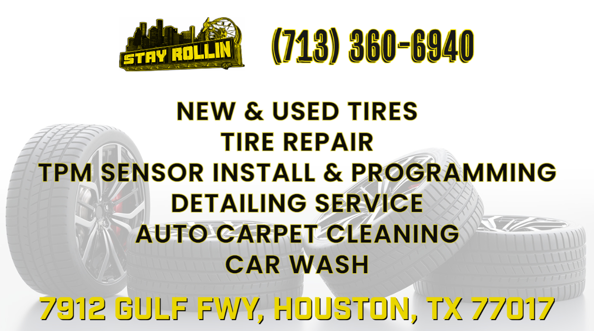 Stay Rollin will have you rollin right!  Call 713-360-6940 and inquire about their zero interest 90-day pay option.