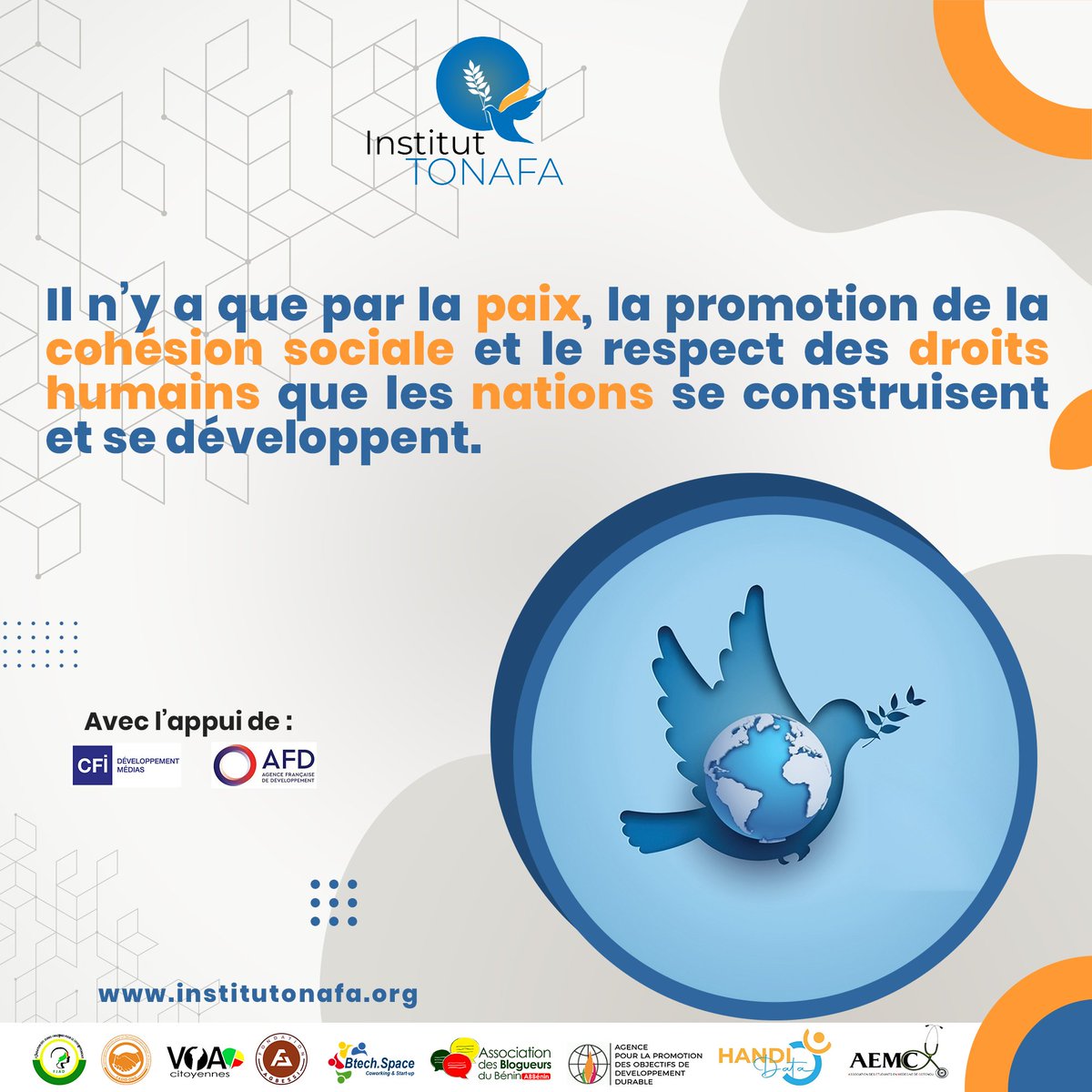 Penser au développement sans créer les conditions pour la paix durable et la cohésion sociale est un moyen sûr de ruiner les efforts du progrès.

#Tonafa #handidata #cohesionsociale229
