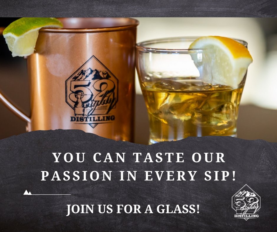 52EightyStill's tweet photo. 52eighty Distilling – a distillery founded by the owners that uses innovative distilling techniques, fresh and organic ingredients, and crisp Rocky Mountain water to produce excellent distilled spirits.

The rest is history and you can taste their passion in every sip! https://t.co/ippcseK0J2
