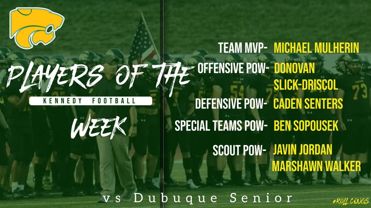 Cedar Rapids Kennedy Football (@crkfootball) on Twitter photo 