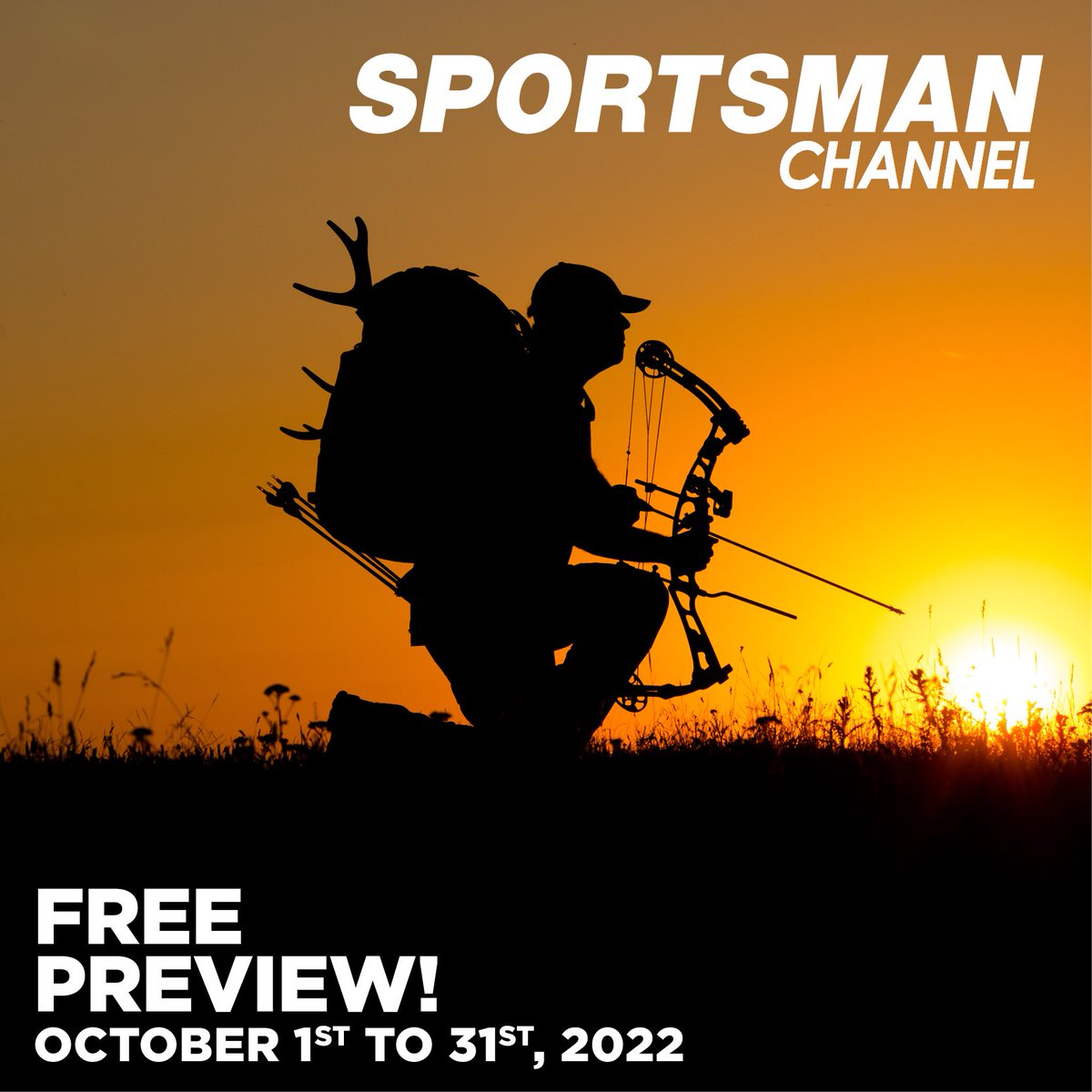 Sportsman Channel Canada will be available as a free preview on participating networks! Go to sportsmancanada.ca/providers to see a list of providers.
 
#sportsmancanada #hunting #fishing #troutfishing #salmonfishing #elkhunting #bearhunting #bowhunting #canada