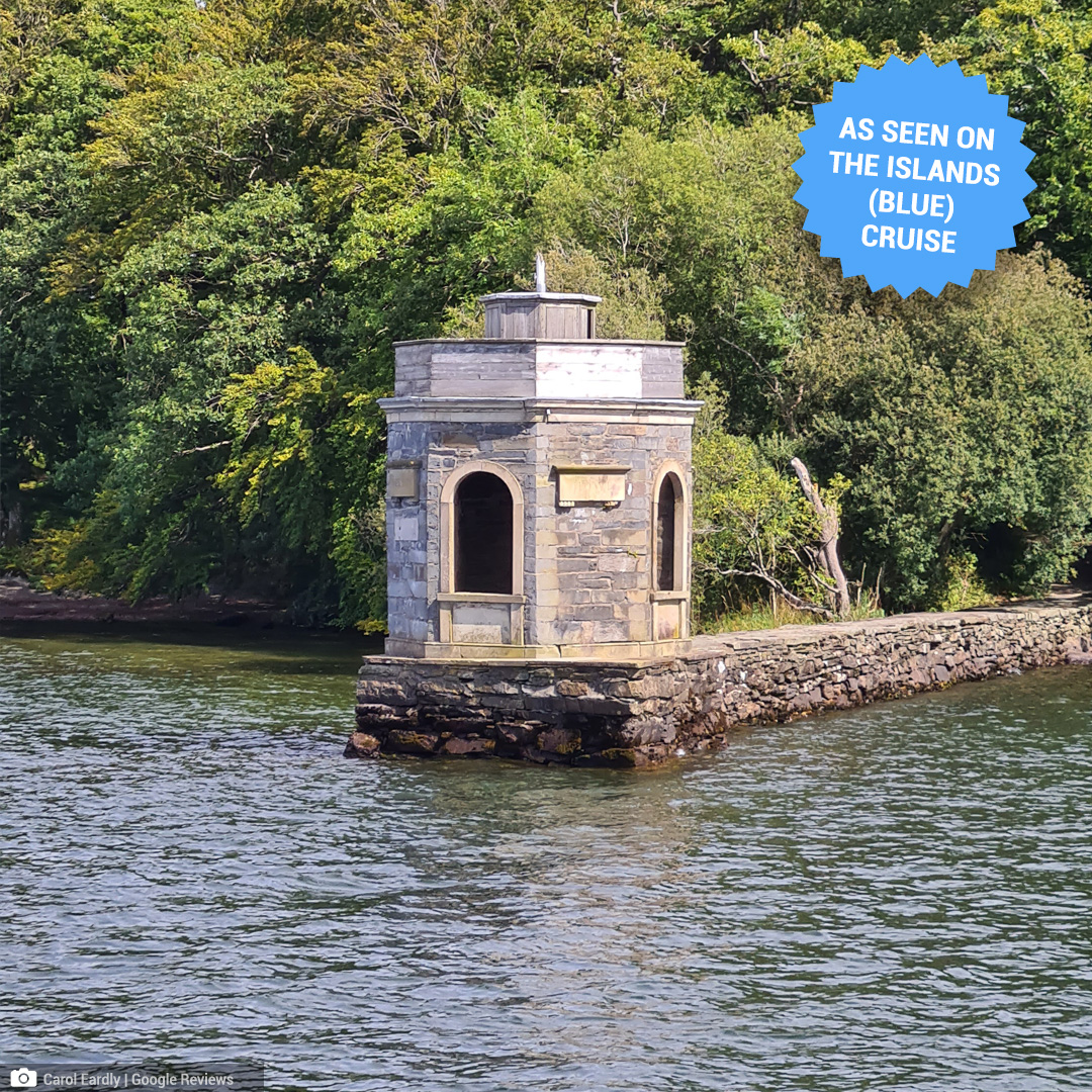 Windermereboats's tweet photo. Turns out our Blue (Islands) Cruise is actually quite green.

📷: Customer Carol Eardly  (Aug 22)

#islandscruise #storrshall #claifeviewingstation https://t.co/PzUS0SxjiK