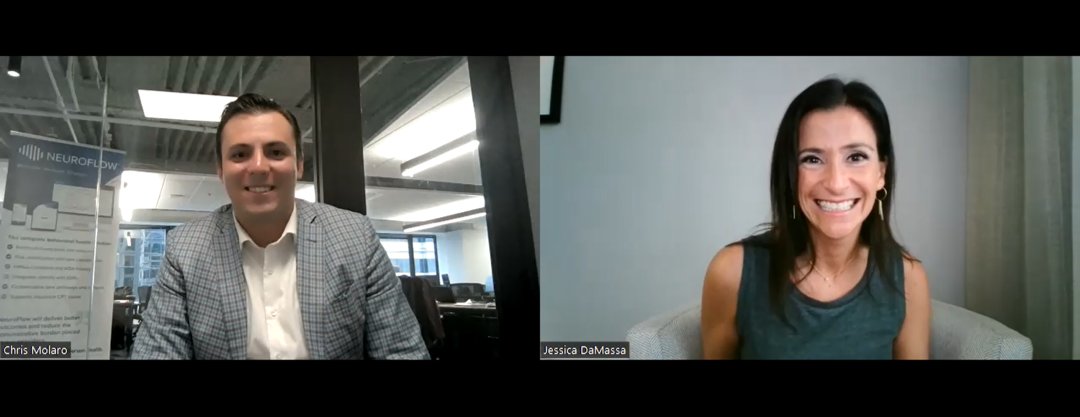 I've got <a href="/neuroflowlive/">NeuroFlow</a>'s CEO <a href="/chris_molaro/">Chris Molaro</a> on the biz model behind this #mentalhealth infrastructure startup that integrates into care management systems &amp; EHRs to help jump the care gaps between physical health exams and #mentalhealthcare. #healthtech

📺youtu.be/lr4EhObiTJc