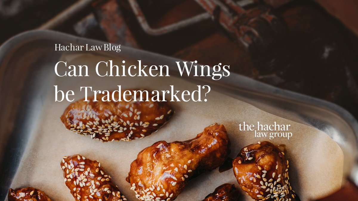 HacharLawBlog✍🏼: A New York restaurant sued a Florida restaurant over chicken wings.

 Let's break down the case.  Read Hachar Law Blog→ hachargroup.com/litigation/can…

#Hachargroup #HacharLawGroup #trademark #suitcase #lawsuit #litigation