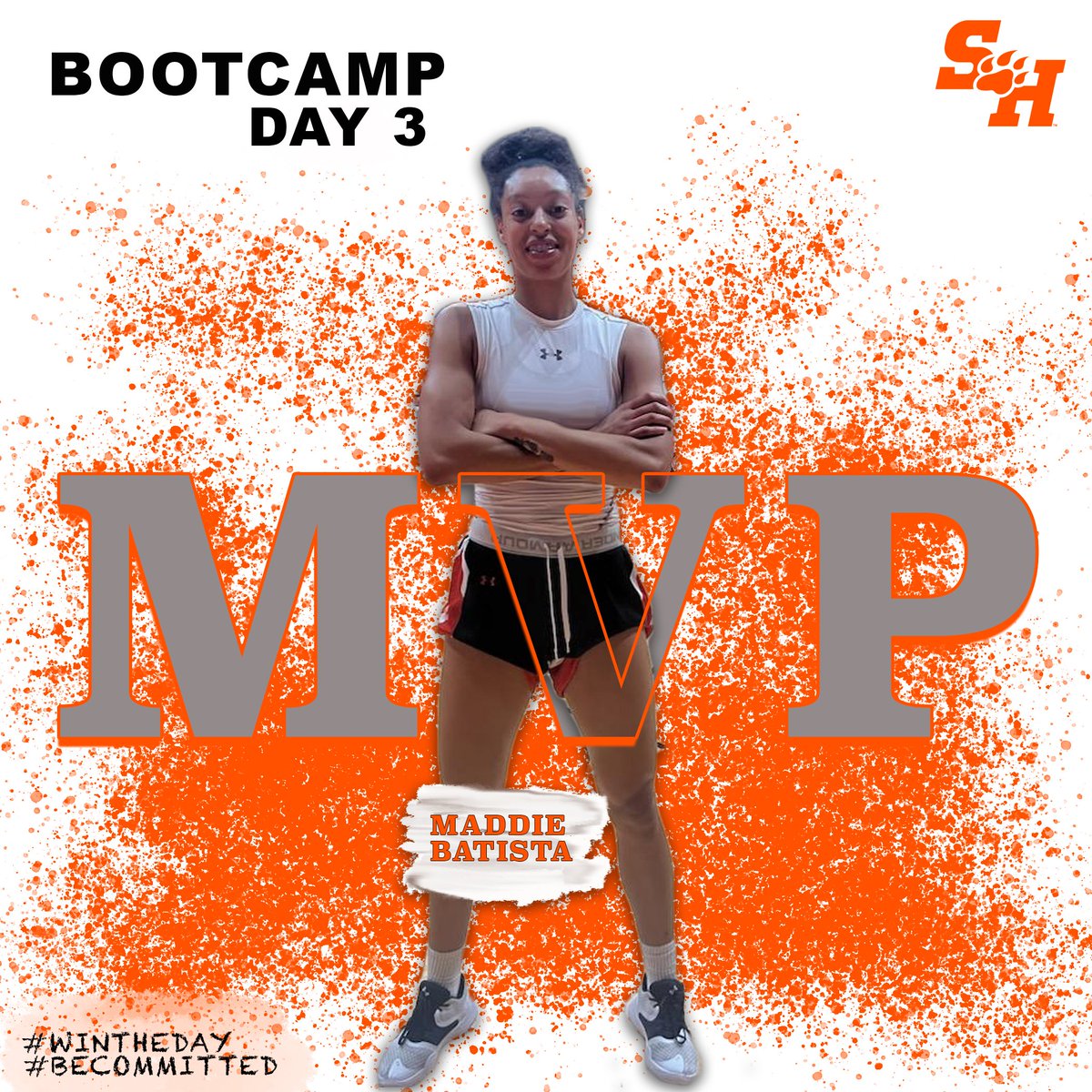 Bearkats_WBB's tweet photo. Past the half way point! Congrats @maddie21b on. MVP today!

#WinTheDay #BeCommitted #EatEmUpKats https://t.co/BJqvkCRvrZ