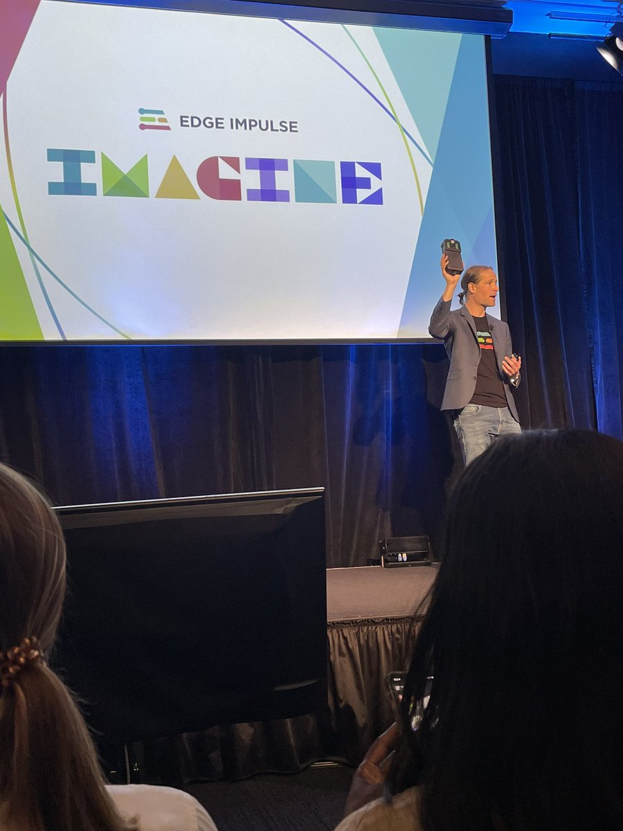Armaghan Ebrahimi (@armaghan__e) on Twitter photo Edge Impulse #2022Imagine is live! lnkd.in/eE9rGevv enjoy the show.
#artificialintelligence #machinelearning #edgecomputing #tinyml #sony #spresense
<a href="/SonyDevWorld/">Sony - Developer World</a> Edge Impulse #2022Imagine is live! lnkd.in/eE9rGevv enjoy the show.
#artificialintelligence #machinelearning #edgecomputing #tinyml #sony #spresense
<a href="/SonyDevWorld/">Sony - Developer World</a>