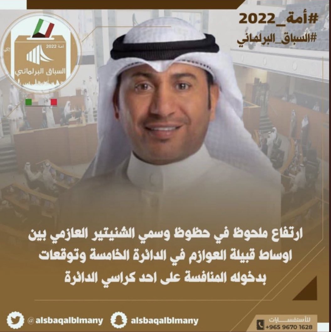 eng_kwti's tweet photo. #عوازم_الخامسه 

#امه_٢٠٢٢
#انتخابات_مجلس_الامه_٢٠٢٢
#عوازم_الخامسه
#الدائره_الخامسه
#وسمي_الشنيتير https://t.co/1e4tQDLJq3