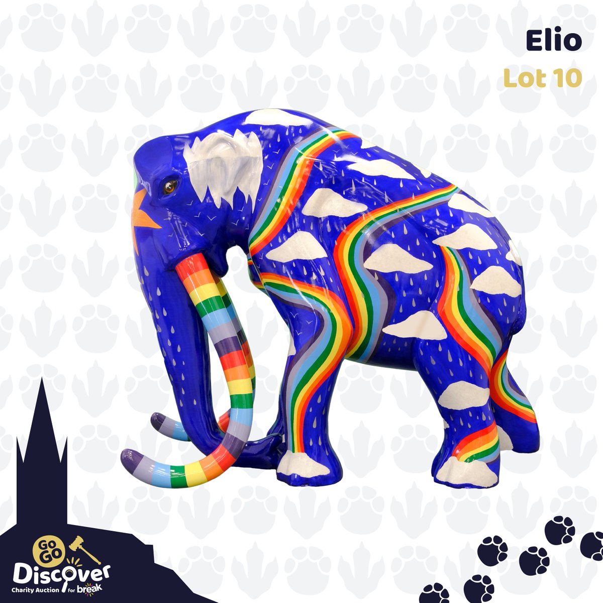 GoGoSafari (@gogo_trails) on Twitter photo Sponsored by <a href="/StartRiteShoes/">Start-Rite Shoes</a> and created by Lena Kibbler, the rainbow-wrapped Elio just sold for a mammoth £10,000! #GoGoDiscover #Auction Sponsored by <a href="/StartRiteShoes/">Start-Rite Shoes</a> and created by Lena Kibbler, the rainbow-wrapped Elio just sold for a mammoth £10,000! #GoGoDiscover #Auction