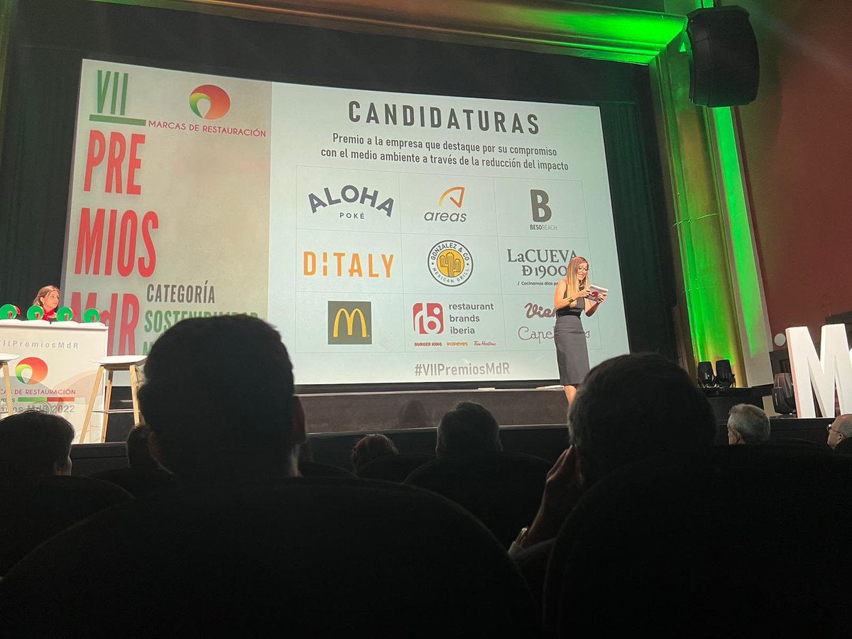 Finalistas en la categoría de sostenibilidad de <a href="/MdRestauracion/">Marcas de Restauración (MDR)</a>, ¡enhorabuena <a href="/VienaCapellanes/">Viena Capellanes</a>! #VIIPremiosMdR