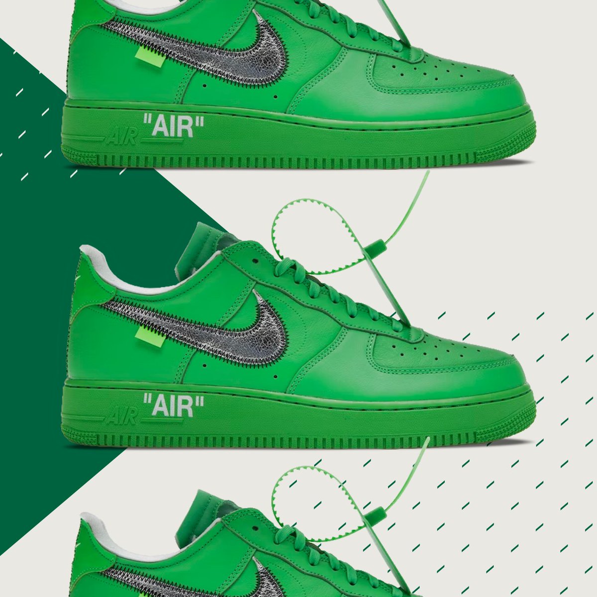 stockx's tweet photo. Wanna win the Brooklyn Off-White Air Forces for $1?? 

Now you can with a ReStockX ✅ 

Place a $1 Bid by 12pm ET on 9/30 and a pair could be yours ➡️ https://t.co/NIemrnEwWP https://t.co/EHWamMVhGj