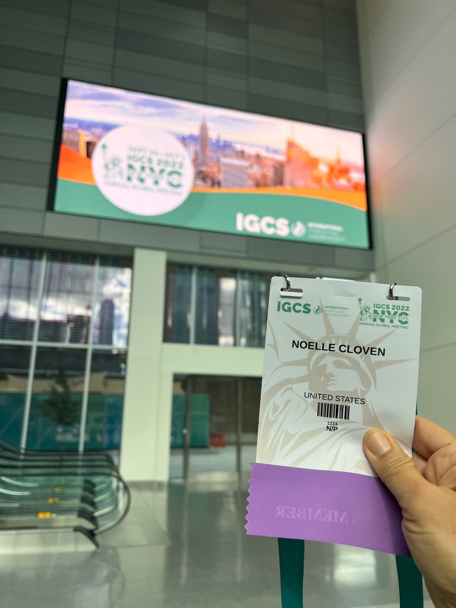 Got my badge! #IGCS2022
