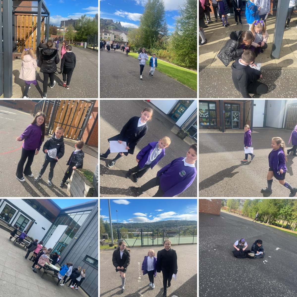 MissAnderson002's tweet photo. P6B just loved helping their P2 buddies on the number hunt today - lots of fun, laughter and learning 💜 @Aileymill @Aileymill_MissM #MathsWeekScotland  #mathsweekscotland2022 #learningtolearn #leadersoflearning https://t.co/6xFc7mdWkA
