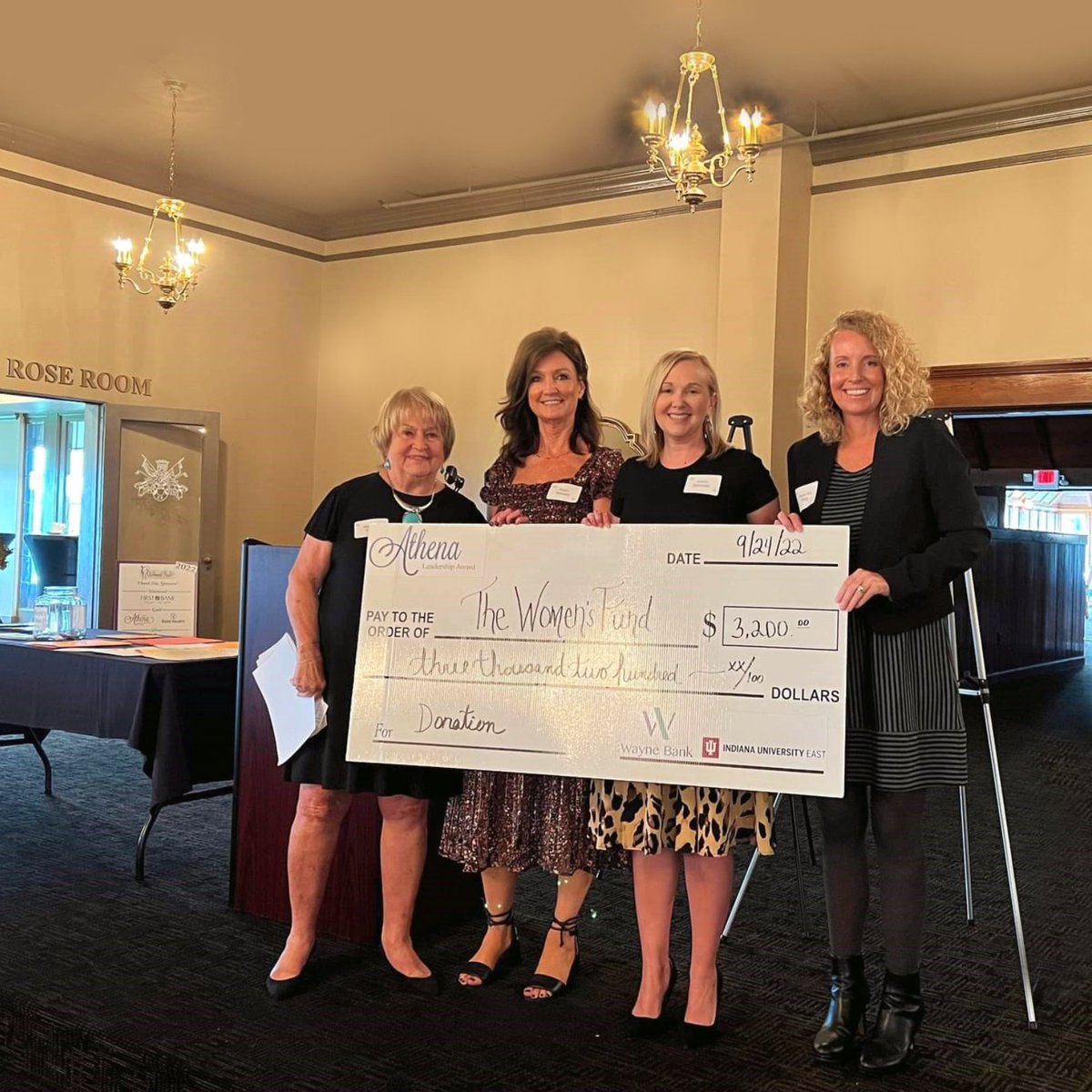 waynebank1882's tweet photo. #WayneBank & @iueast were recently able to present two checks totaling $6,400 on behalf of Wayne Co Athena.
Girls, Inc and Women's Fund were the deserving recipients - both provide opportunities for ladies throughout the county. Our thanks and commendation to both organizations! https://t.co/JfsODUyXxI