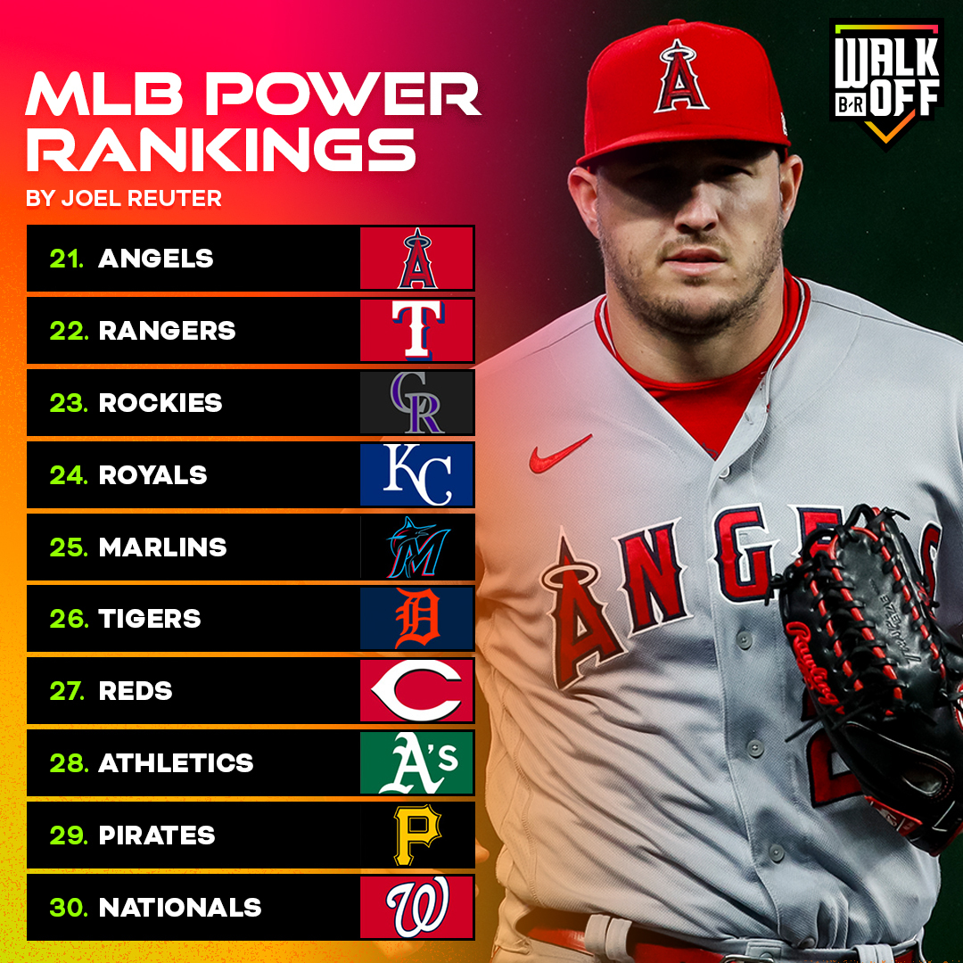 Latest power rankings from @JoelReuterBR are here 📈📉