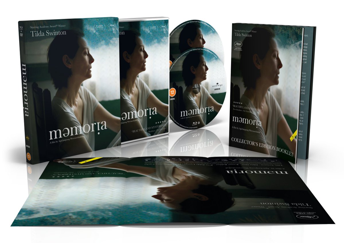 Sovereign Film Distribution (@sovereign_film) on Twitter photo ★★★★★ "Beautiful and mysterious" - <a href="/PeterBradshaw1/">Peter Bradshaw</a>, The Guardian
RETWEET and FOLLOW for a chance to win a Limited Collector's Edition of #TildaSwinton's award-winning thriller, #MEMORIA. Out Now from amzn.to/3rcYwFR
#WinWednesday #Competition ★★★★★ "Beautiful and mysterious" - <a href="/PeterBradshaw1/">Peter Bradshaw</a>, The Guardian
RETWEET and FOLLOW for a chance to win a Limited Collector's Edition of #TildaSwinton's award-winning thriller, #MEMORIA. Out Now from amzn.to/3rcYwFR
#WinWednesday #Competition