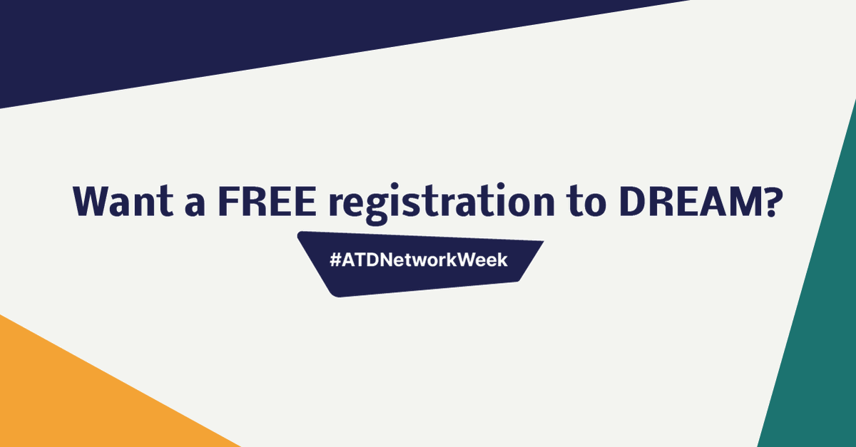 AchieveTheDream's tweet photo. What happens to higher ed when you gather thousands of equity-centered leaders, scholars, and educators in one building? Find out at DREAM 2023. Submit this form to enter the giveaway for a free registration.
https://t.co/YOiscTEpc0
#ATDNetworkWeek https://t.co/UFY3w5izzx