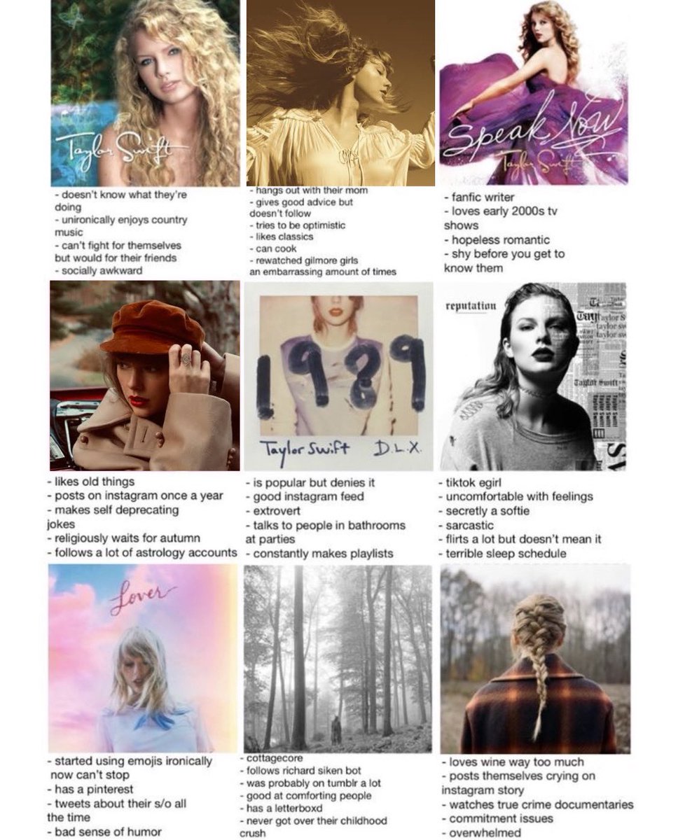 tsthinkers's tweet photo. in anticipation of midnights…

which album are you? https://t.co/Mo1Givag37