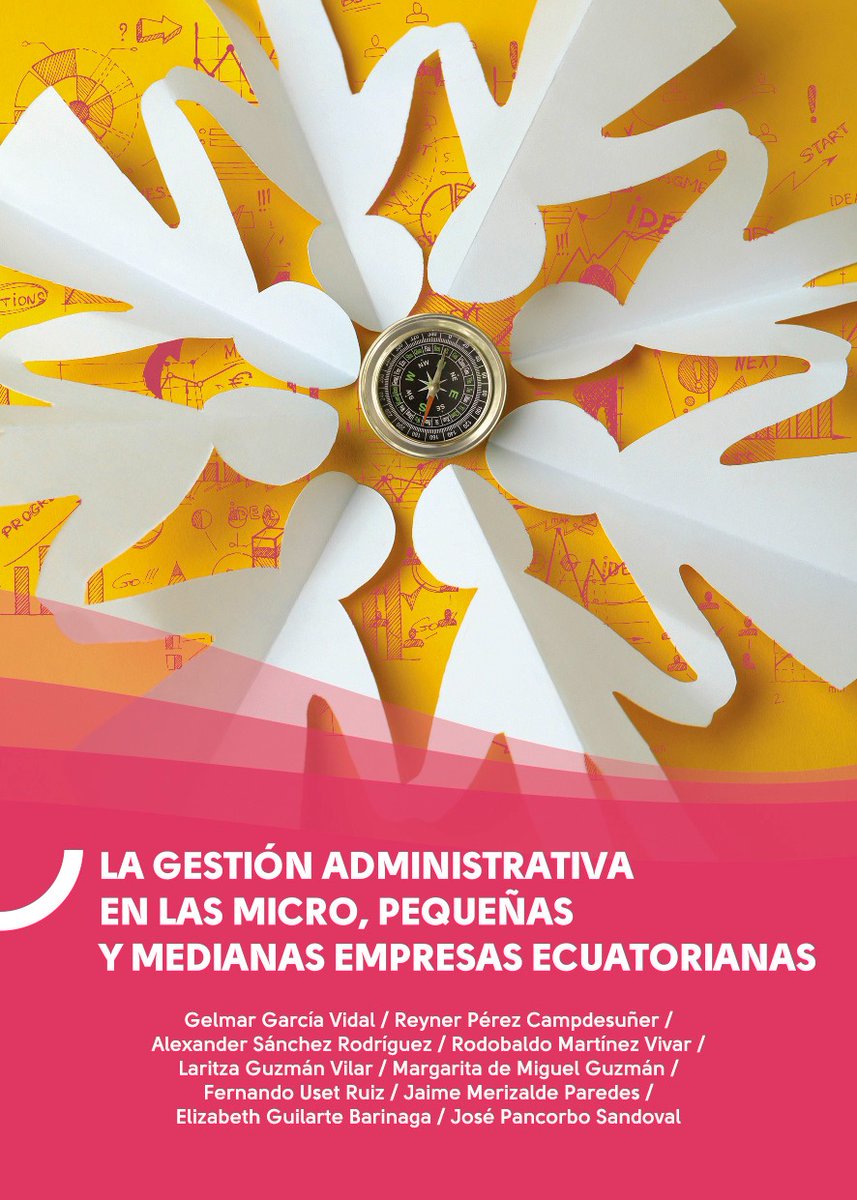 #Nueva publicación de la Facultad de Ciencias Administrativas de la UTE.
Lectura indispensable para empresarios, profesionales y estudiantes de Administración.
#NovedadEditorial