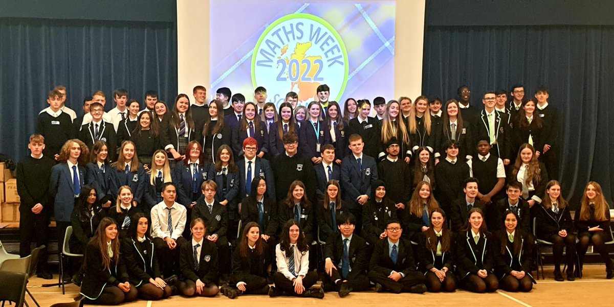 SASB_Numeracy's tweet image. Another exciting day celebrating Maths Week Scotland! Some of our S5 pupils visited Our Lady&apos;s High School in Cumbernauld and took part in an excellent workshop on the importance of Maths in every day life. They even got a talk from the famous Professor McBride!#MathsWeekScotland