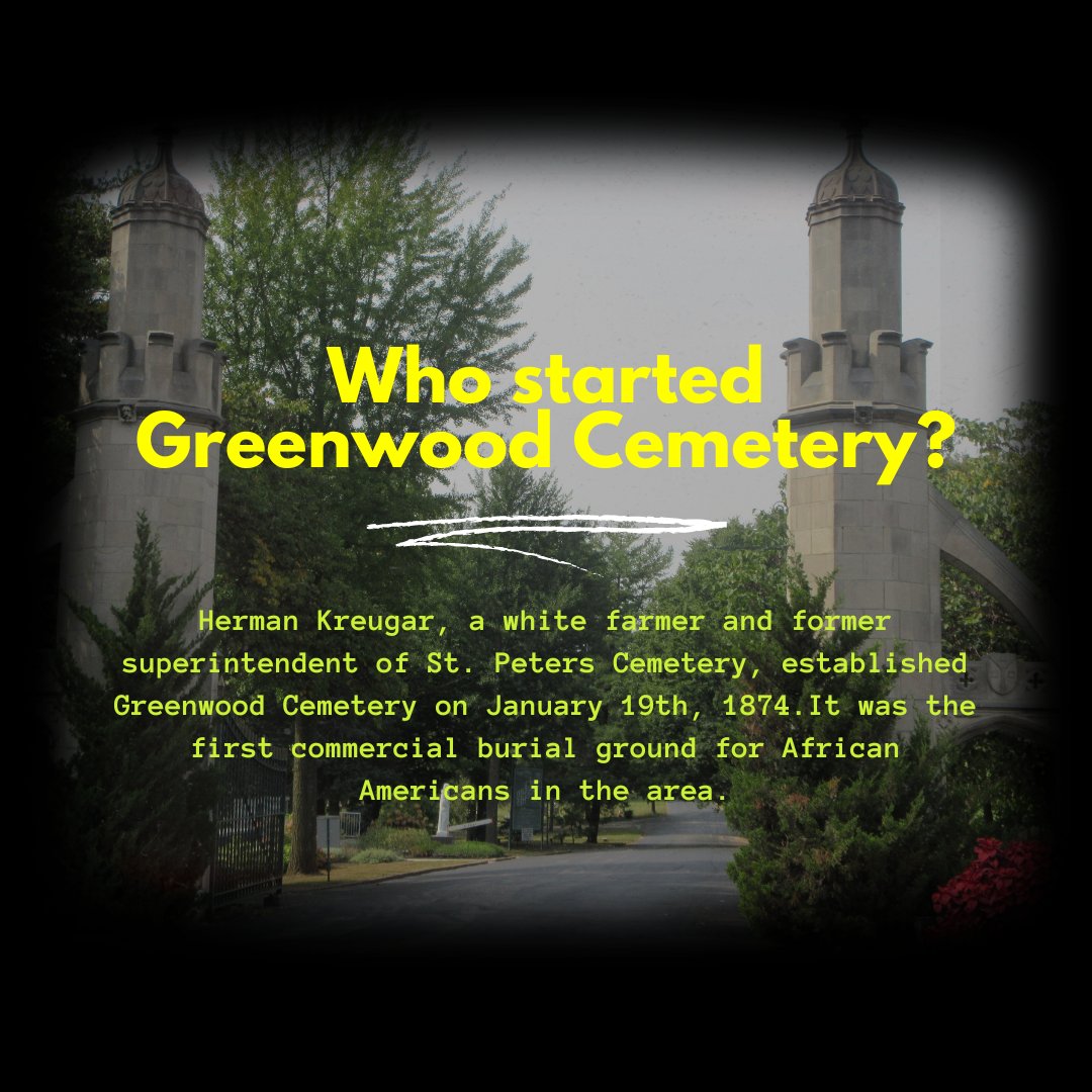 We've learned A LOT about Greenwood Cemetery, which has been on the National Register of Historic Places since 2004!

Here's a fun fact about when the burial grounds was founded.
⁠
#funfact #greenwoodcemeteryfilm #gcstlfilm #gcstl #greenwoodstl #greenwoodcemetery #greenwood