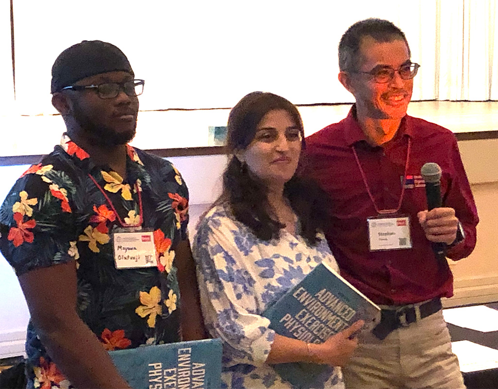 umkinrec's tweet photo. Congratulations to Morteza Talebian Nia, Mayowa Olatunji, and Maryam Gaharrei on their respective awards from the International Conference  on Environmental Ergonomics! 👏

All three of Dr. Gisbrecht's students will be graduating in October. 

#UManitoba https://t.co/i6hGdpmnLC