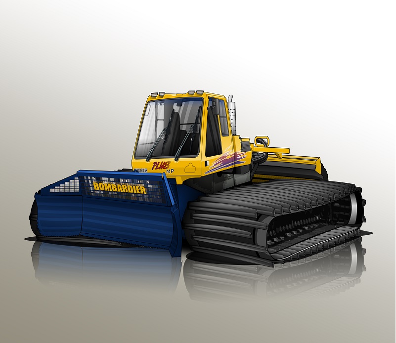 TunerCartoons's tweet photo. #truckart #customcartoons #customdrawings #tractor #Bombardier  A beautiful, realistic Bombardier drawn by our design team at #tunercartoons https://t.co/gZxgG6Akog