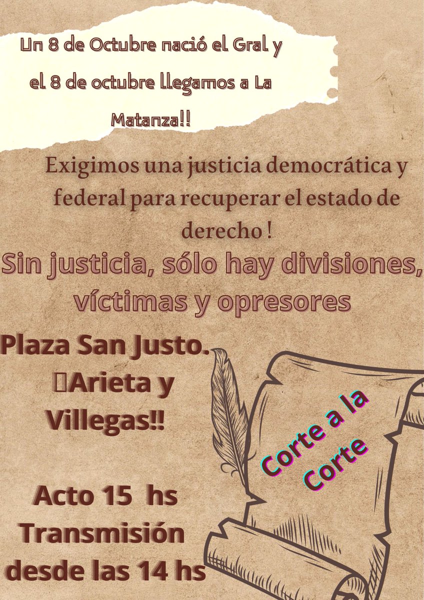 jramospadilla's tweet image. Los esperamos . Para  compartir algunas reflexiones sobre el estado del Poder Judicial. Y los cuatro Supremos y sus amanuenses que tanto daño le hacen a nuestro Pueblo.