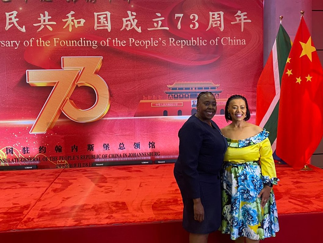 GautengBoard's tweet photo. #GautengCPF Exec members attending the 73rd Anniversary of the founding of PRC, by invitation of PRC Consulate-General in Sandton. #GPCPB @SAPoliceService @GP_CommSafety #Sandton https://t.co/jUzgV0cLlx