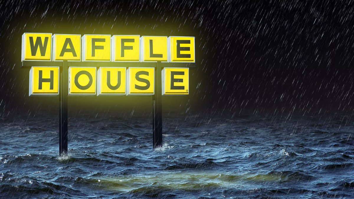 Former FEMA administrator Craig Fugate is credited with developing the Waffle House Index — a color-coded scale used to determine the risk of any given hurricane — according to a 2011 report in the Wall Street Journal. axios.com/local/atlanta/…