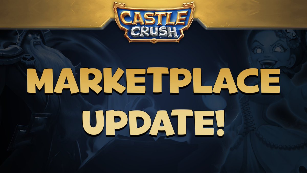 We have some news, Crushers...  🍎

You can now connect your Apple account on our Official #CastleCrush Marketplace!

marketplace.castlecrushgame.com