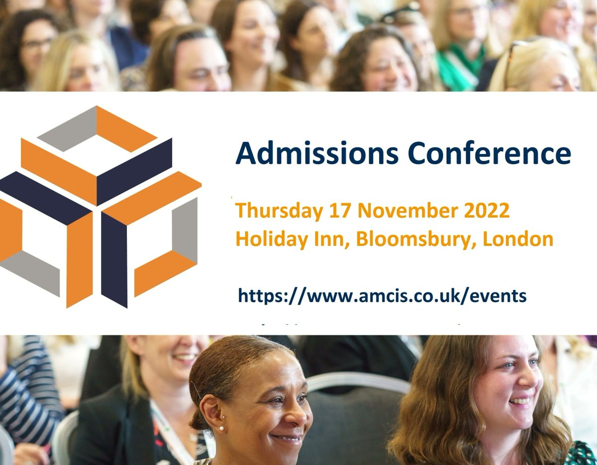 AMCISNews's tweet photo. Our Admissions Conference in Nov is open to anyone working in admissions in an independent school. Learn from keynote speaker, telephone engagement specialist @AnthonyStears, plus a number of practical 'how-we-did-it' case studies. https://t.co/3v1893RTFk https://t.co/e2QJlHVKvL
