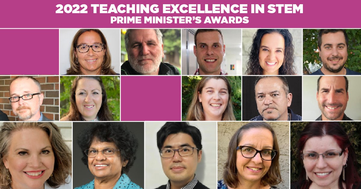 ISED_CA's tweet photo. Congratulations to this year’s recipients of the #PMAwards! 🎉

Read more about these exceptional educators: https://t.co/PCIujS7cl1 https://t.co/Mqe1AzaRKK